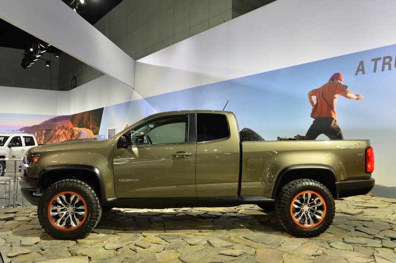 Лос-Анджелес 2014: GM показал внедорожник Chevrolet Colorado ZR2