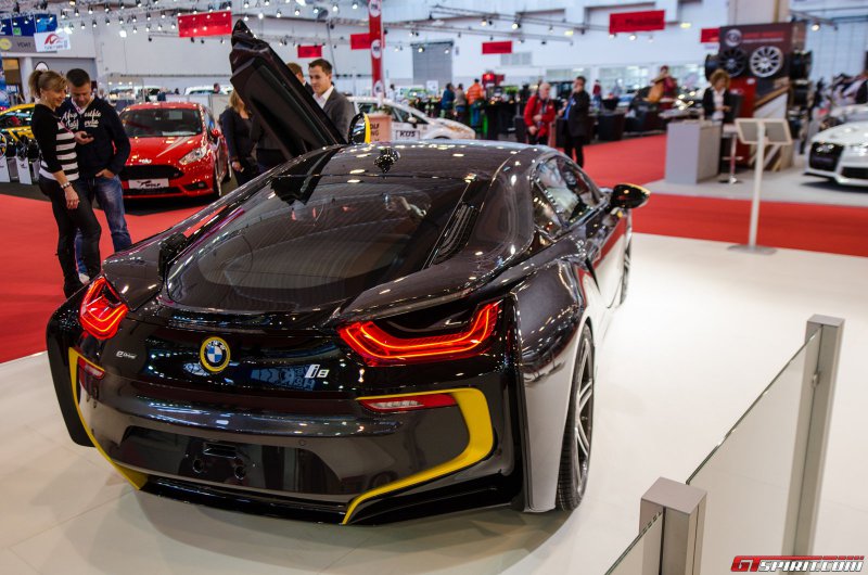 Эссен 2014: BMW i8 в скромном тюнинге Manhart Racing