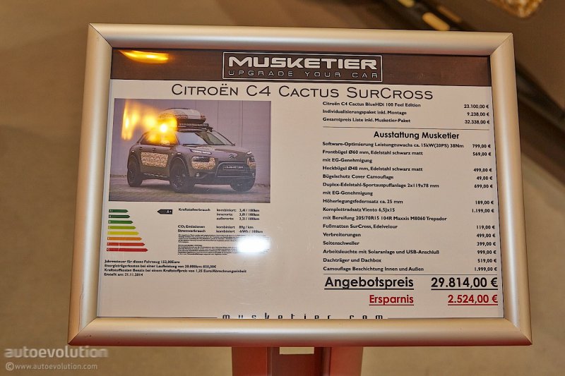 Эссен 2014: Citroen C4 Cactus SurCross от Musketier