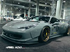 Ferrari 458 Italia в обвесе Liberty Walk от Platinum Motorsport