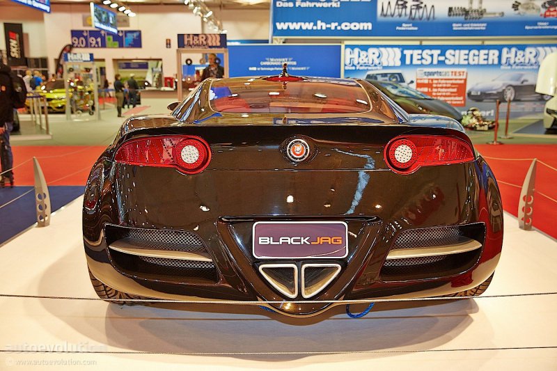 Эссен 2014: единственный спорткар Jaguar BlackJag от Fuore Design