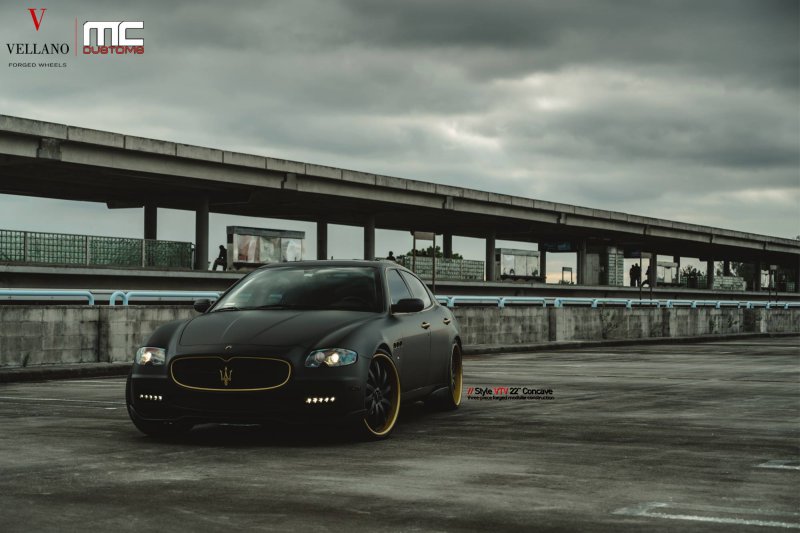 Maserati Quattroporte в стилистической настройке MC Customs