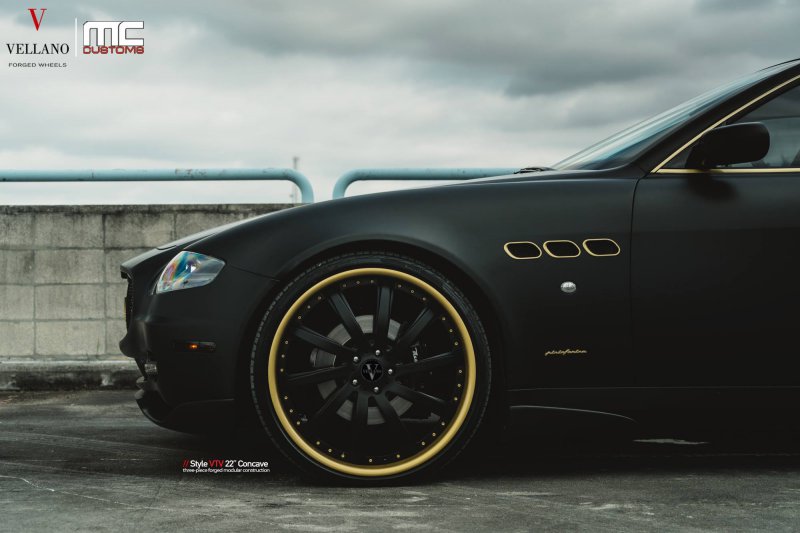 Maserati Quattroporte в стилистической настройке MC Customs