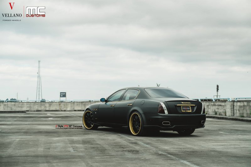 Maserati Quattroporte в стилистической настройке MC Customs