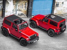 Стильный дуэт Jeep Wrangler Sahara CJ400 от A. Kahn Design