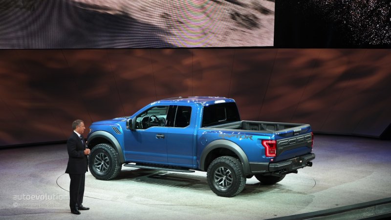 Детройт 2015: Ford показал новый F-150 Raptor с мотором V6