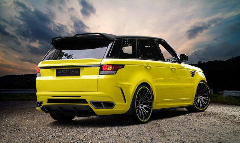 Range Rover Sport в спортивном обвесе Aspire Design 