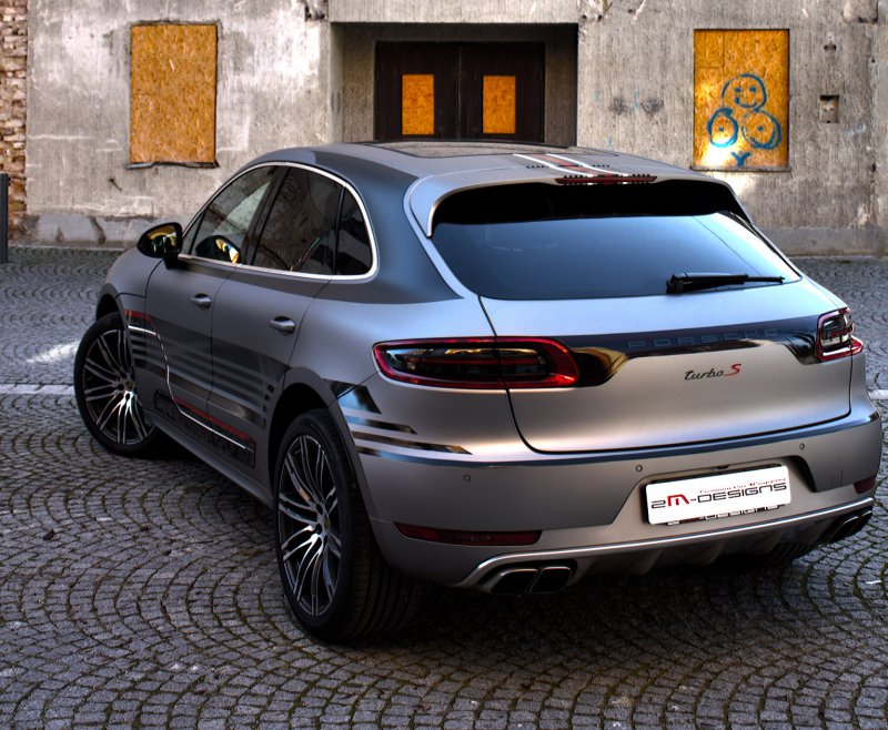 Porsche Macan Tiger в уникальном оформлении 2M-Designs