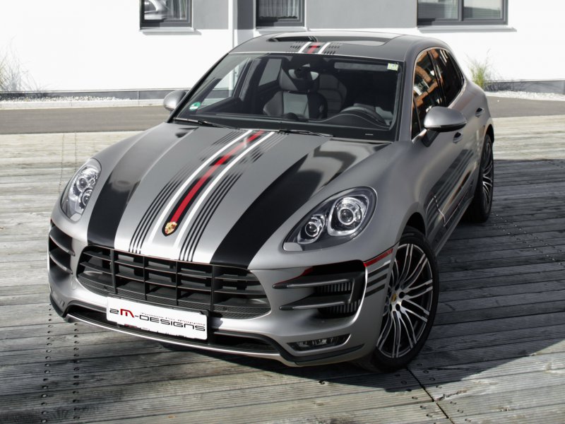 Porsche Macan Tiger в уникальном оформлении 2M-Designs