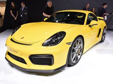 Porsche представил в Женеве Cayman GT4