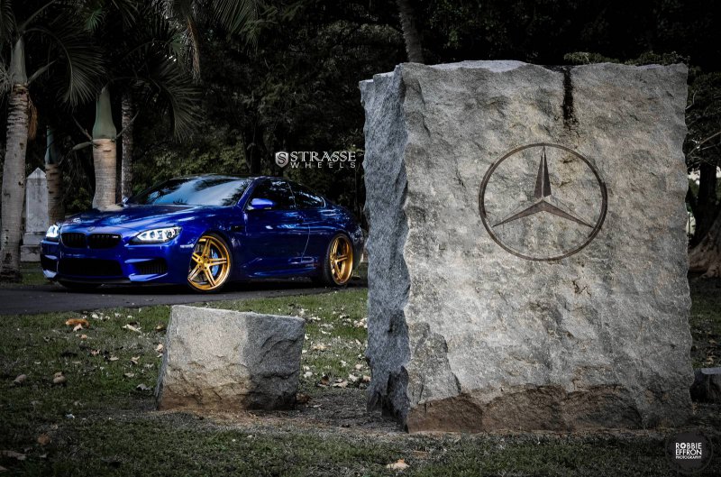 BMW M6 на дисках от Strasse Wheels