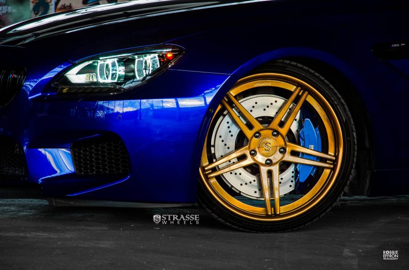 BMW M6 на дисках от Strasse Wheels