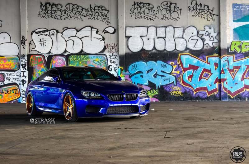 BMW M6 на дисках от Strasse Wheels