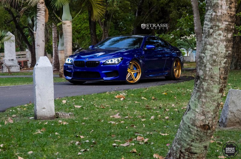 BMW M6 на дисках от Strasse Wheels