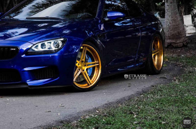 BMW M6 на дисках от Strasse Wheels