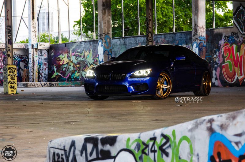 BMW M6 на дисках от Strasse Wheels