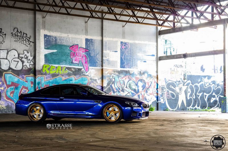 BMW M6 на дисках от Strasse Wheels