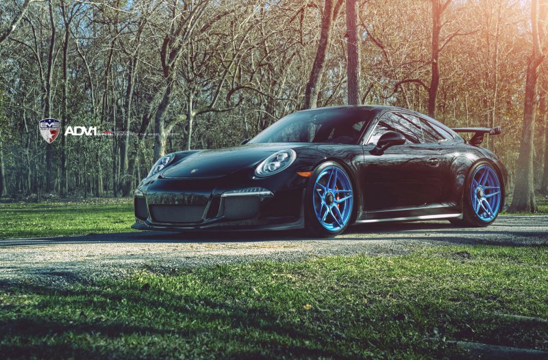 Porsche 911 GT3 на дисках от ADV.1