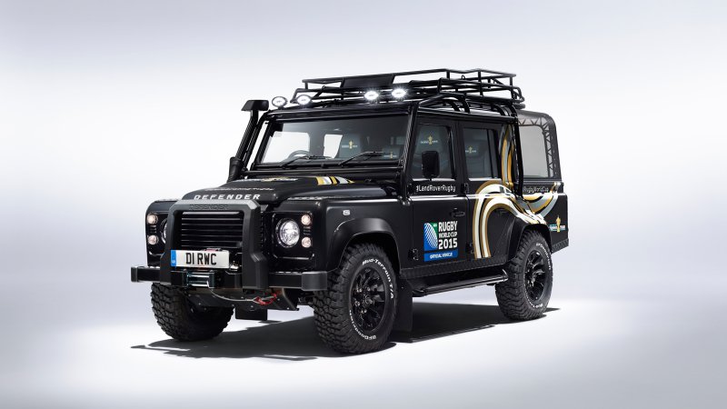 Уникальный Land Rover Defender для Кубка Уэбба Элиса