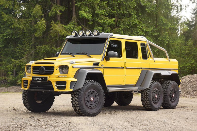 Mercedes-Benz G63 AMG 6x6 в тюнинге от Mansory