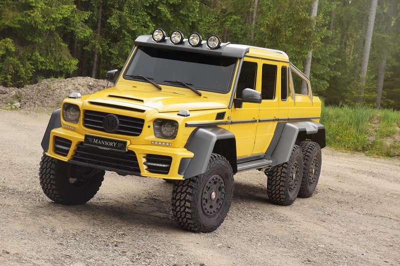 Mercedes-Benz G63 AMG 6x6 в тюнинге от Mansory