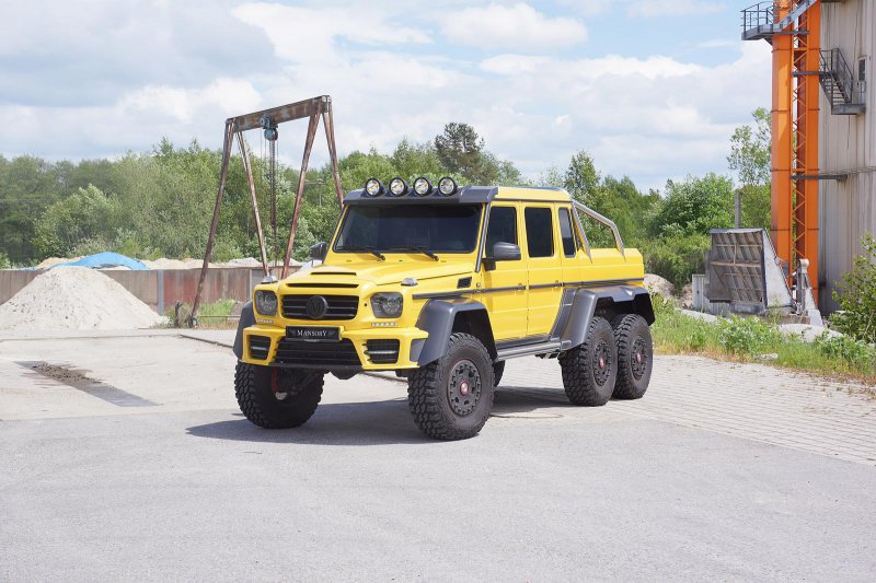 Mercedes-Benz G63 AMG 6x6 в тюнинге от Mansory