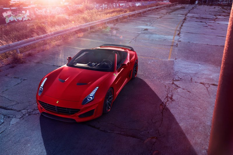 Ferrari California T N-Largo от Novitec Rosso