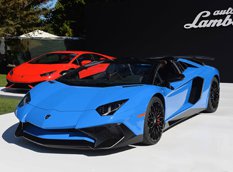 Lamborghini представил «заряженный» Aventador LP750-4 SV Roadster