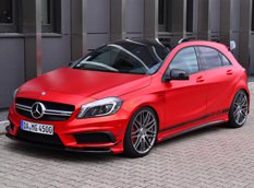 Mercedes-Benz A45 AMG Edition 1 в тюнинге Folien Experte