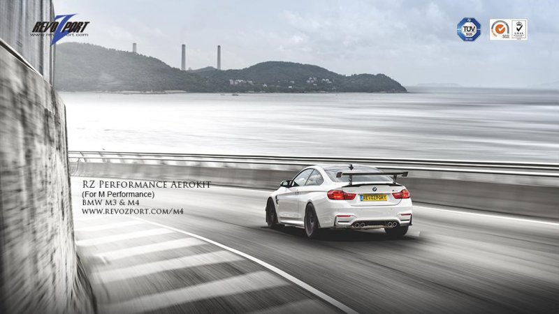 BMW M4 Coupe в обвесе RevoZport