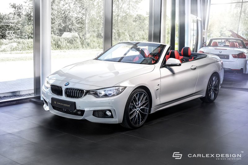 BMW 4-Series Convertible с роскошным салоном от Carlex Design