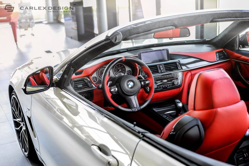 BMW 4-Series Convertible с роскошным салоном от Carlex Design