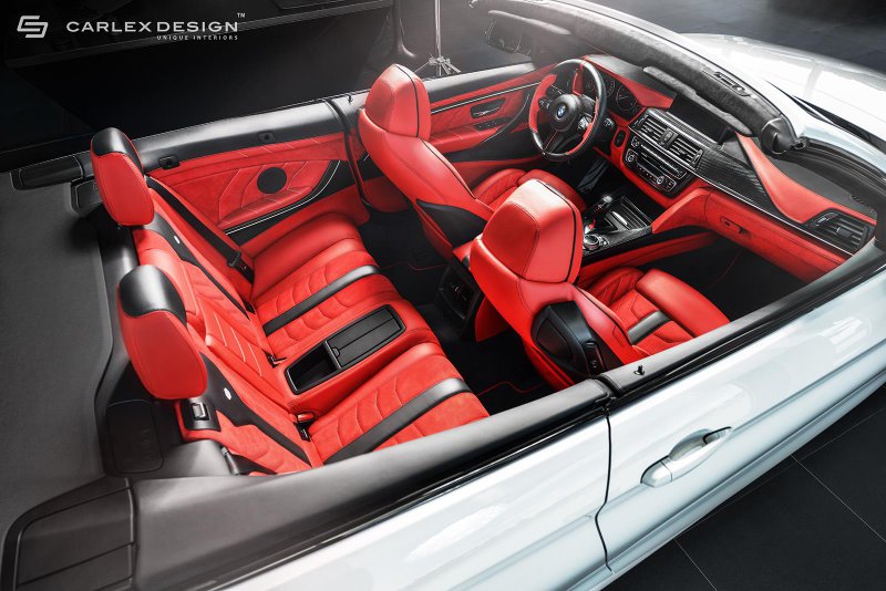 BMW 4-Series Convertible с роскошным салоном от Carlex Design