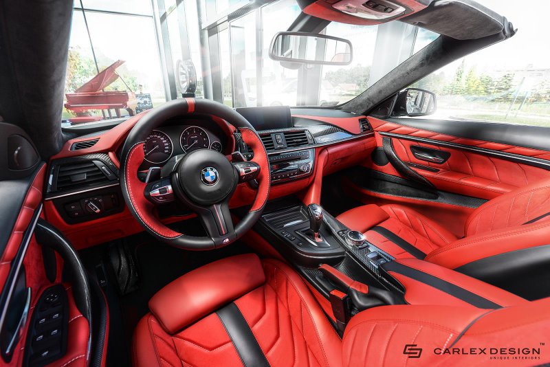 BMW 4-Series Convertible с роскошным салоном от Carlex Design