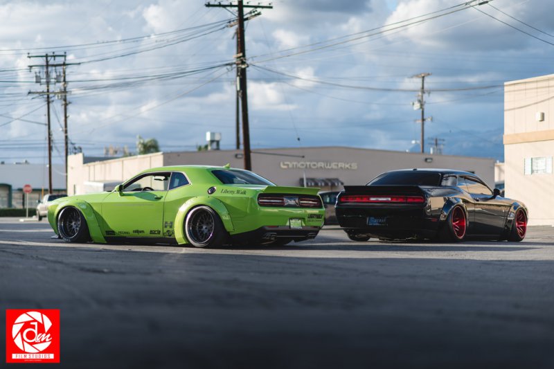 Шоу-кар Dodge Challenger Scat Pack Project Hulk