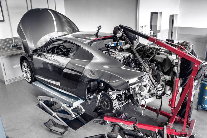 Mcchip-DKR построил дорожный болид на базе Audi R8 V10