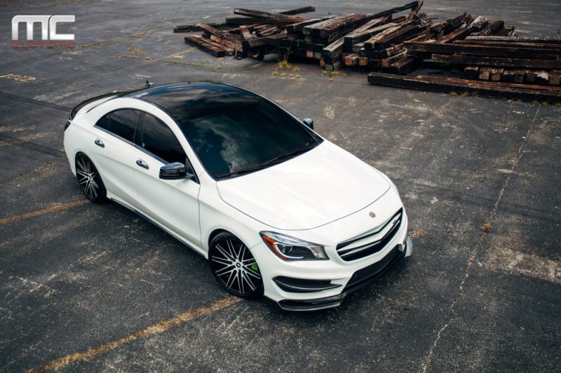 Mercedes-Benz CLA 250 в эксклюзивном тюнинге MC Customs