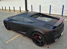 Черный матовый Lamborghini Gallardo от ZR Auto