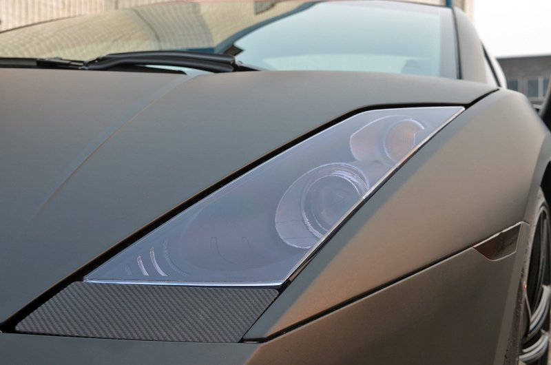Черный матовый Lamborghini Gallardo от ZR Auto