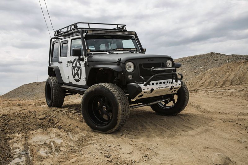 Jeep Wrangler в доработке Forgiato