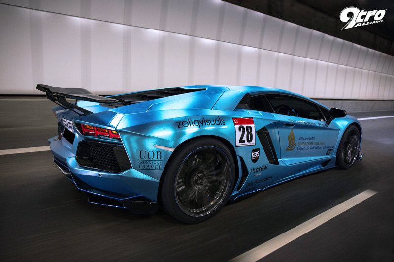 Lamborghini Aventador от Novitec Torado и Liberty Walk