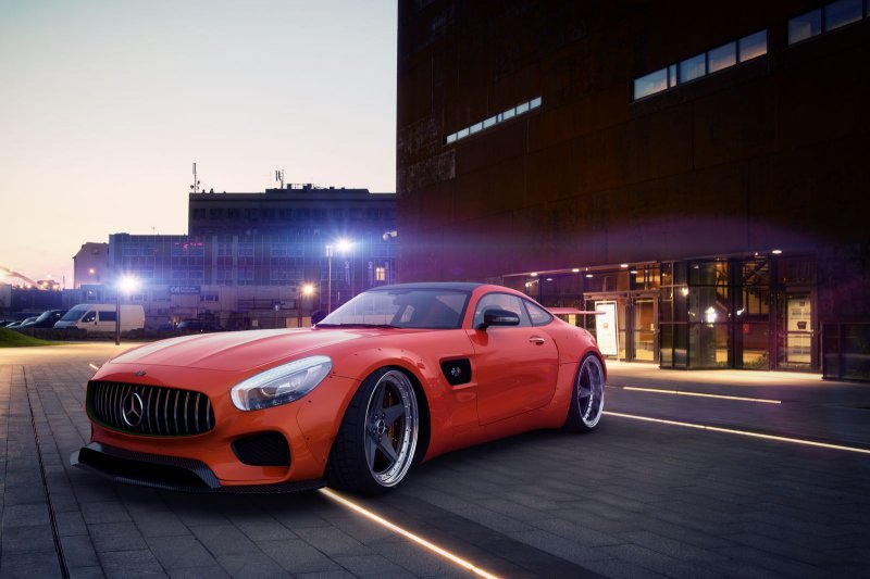 Mercedes-AMG GT S от тюнинг-ателье GWA