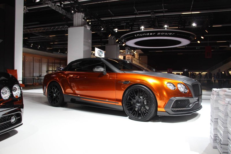 Франкфурт 2015: Bentley Continental GTC от Mansory