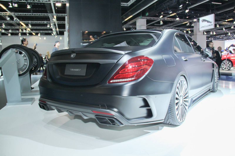 Франкфурт 2015: Mercedes-Benz S63 AMG Black Edition от Mansory