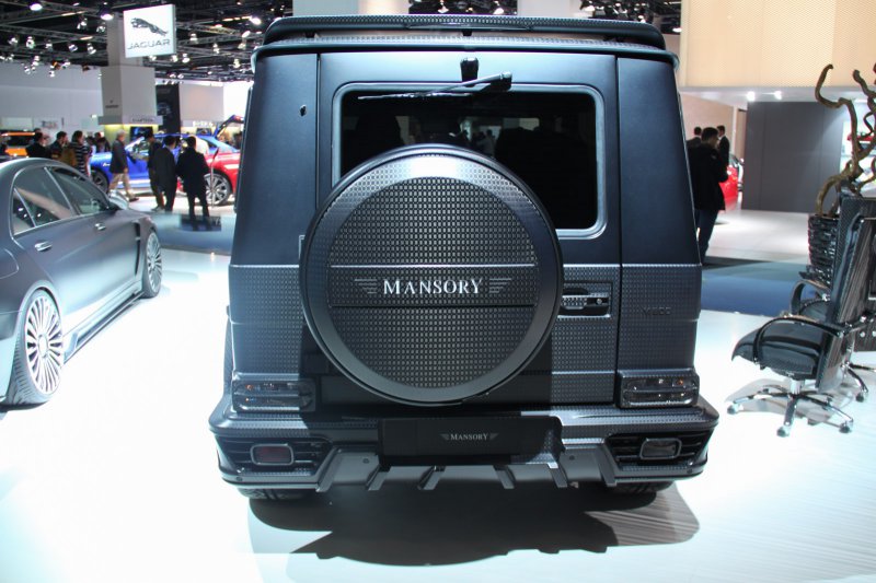 Франкфурт 2015: Gronos G63 AMG Black Edition от Mansory