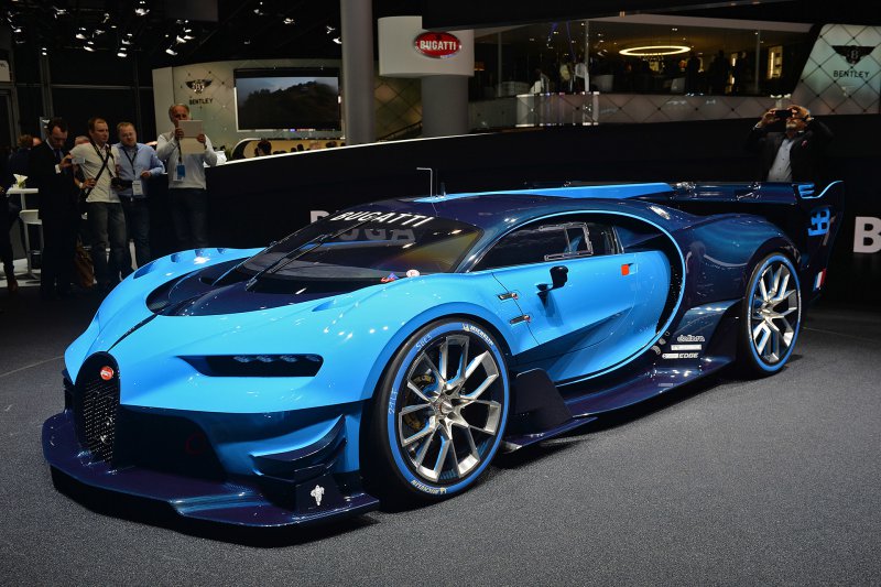 Франкфурт 2015: Bugatti представил концепт Vision Gran Turismo