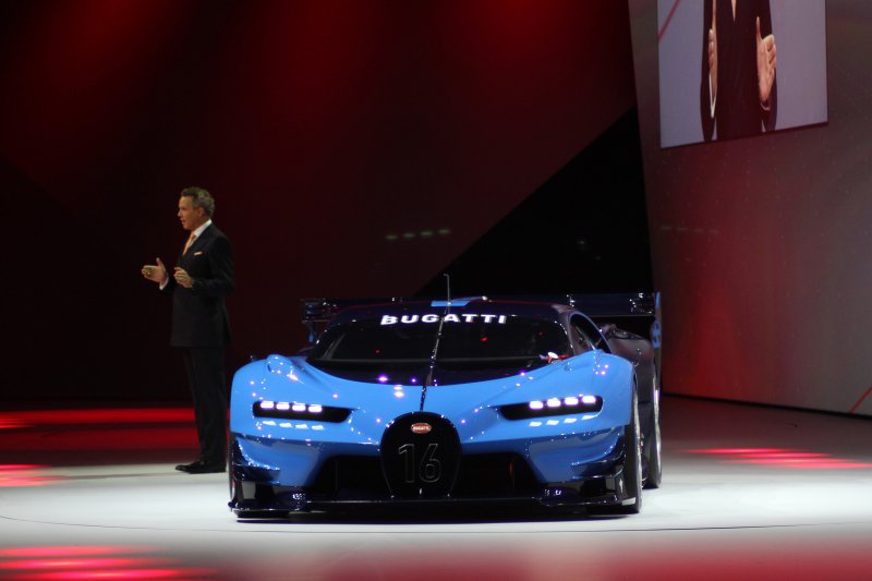 Франкфурт 2015: Bugatti представил концепт Vision Gran Turismo