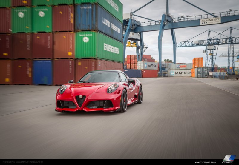 Alfa Romeo 4C в тюнинге от Zender Italia