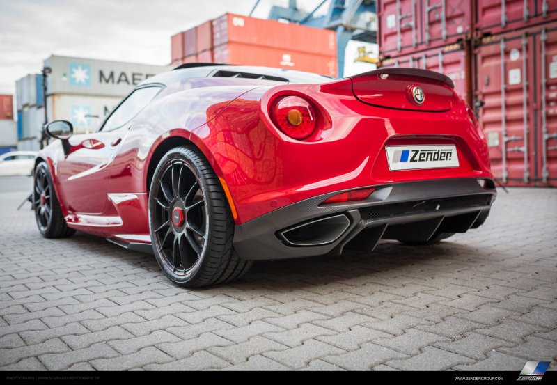 Alfa Romeo 4C в тюнинге от Zender Italia