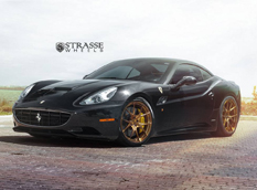 Ferrari California на дисках от Strasse Wheels